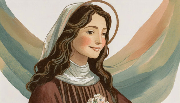 Ilustra&ccedil;&atilde;o Santa 
