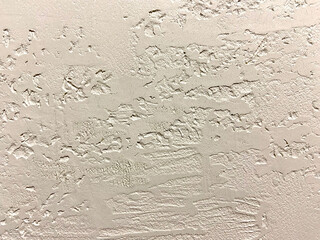 plaster on the wall white color, texture