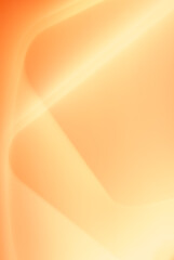 Abstract orange background with smooth lines and some smooth folds. Vertical orientation. Design element. Copy space