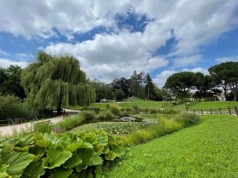 Magnifiques jardins &agrave; Chalon sur Sa&ocirc;ne 