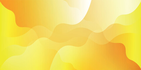 Abstract orange background with waves. Composition in liquid form - obrazy, fototapety, plakaty