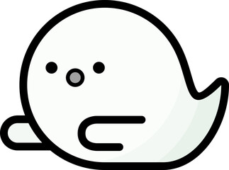Ghost line icon