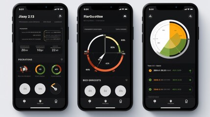mobile app displaying real-time electricity usage