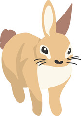 Cute rabbits, wild animals and pets, Easter