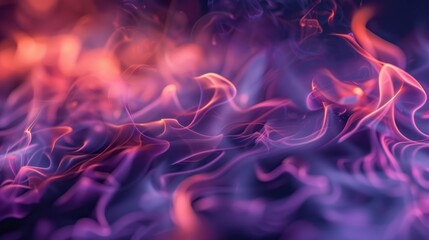 Purple grudge flame background