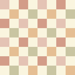 Cute hand drawn Easter seamless pattern with bunnies, flowers, easter beautiful background, great for Easter Cards, banner, textiles, wallpapers Lovely rabbits childish seamless pattern hare print.