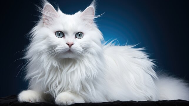 white persian cat