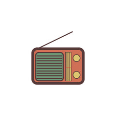 Radio Retro Vintage Icon Design