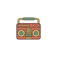 Radio Retro Vintage Icon Design