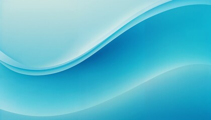 Fototapeta premium Abstract blue wave gradient background