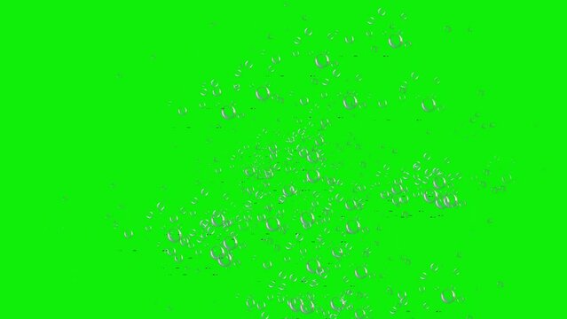 soap bubble green screen footage, perfect for templates, editing, creator content, etc.