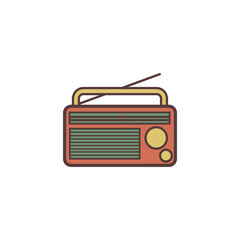 Radio Retro Vintage Icon Design