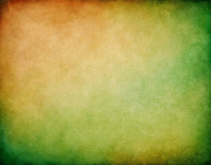 Obraz premium Springtime retro background in orange-green tones