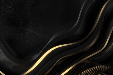 Golden Stripe Abstract Art Background with Design