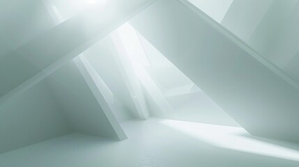 A white room filled with natural light. Ideal for interior design concepts