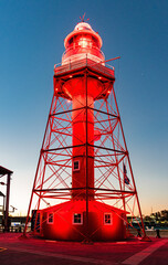 Historic Port Adelaide Lighthouse at Blue Hour, Port Adelaide, Australia