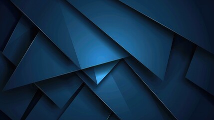 Blue Background. Dark blue abstract background geometry shine and layer element vector for...