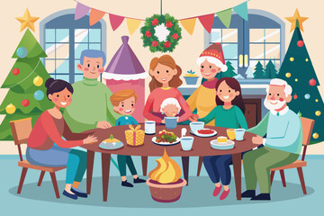 christmast vector illustration