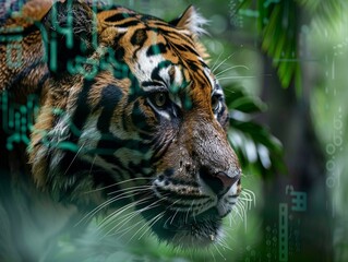 AI in wildlife conservation analyzing data to protect endangered species