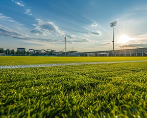 Geothermal heating systems under pitches