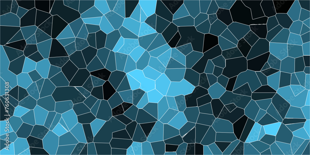 Poster abstract broken stone rough-textured. seamless mosaic of grey granite blocks, structured, art. stone