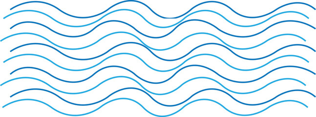 Deep water icon or logo isolated sign symbol vector illustration - high quality blue style vector icons. Eps10.