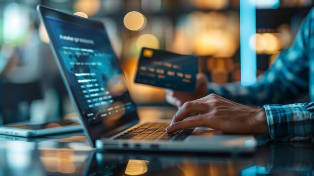 Advanced online payment platform with cutting-edge cybersecurity technology