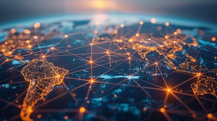 Navigating a global network of connected possibilities