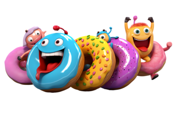 set of cartoon animals