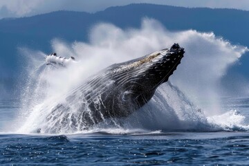 Humpback Whale Spouts: Spectacular Sprays from Giant Breaching Nostrils