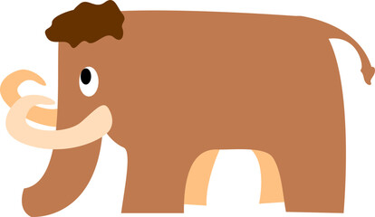 Cute Baby Dinosaur Illustration