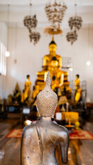Buddha statue at the temple church