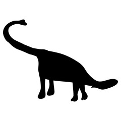 dinosaur icon, simple vector design