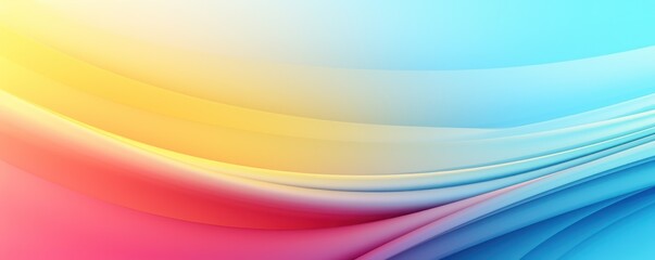 Azure and yellow ombre background, in the style of delicate lines, shaped canvas, high-key lighting, dark beige and pink