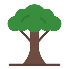 Tree flat icon