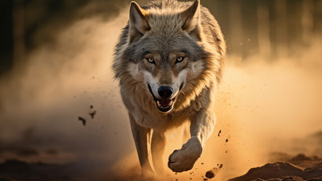Onslaught Unleashed: Angry Wolf on the Move