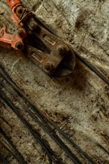 large steel scissors