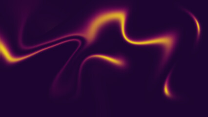 dark purple and bright yellow liquid style wallpaper. silk screen wallpaper with copy space