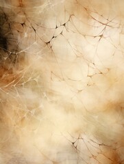 Beige ghost web background image, in the style of cosmic graffiti, tangled nests