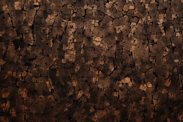 Black cork wallpaper texture, cork background - obrazy, fototapety, plakaty