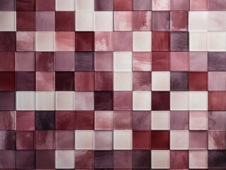 Burgundy marble tile tile colors stone look, in the style of mosaic pop art