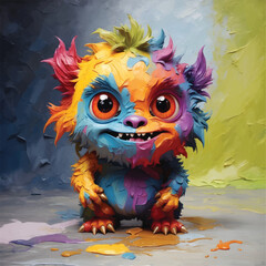 Colorful Little Monster