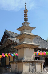 Bulguksa Temple was founded in 528 AD during the Silla Dynasty in the southeastern part of the Korean Peninsula.