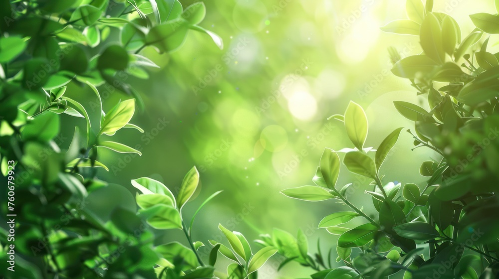 Poster abstract nature spring background