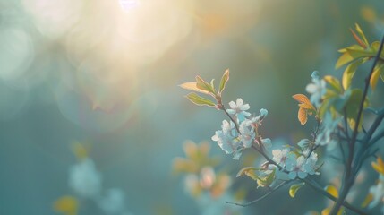 Obraz premium abstract nature spring Background