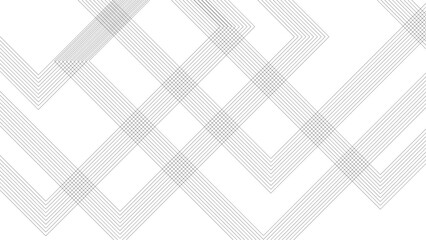 Abstract white and black lines pattern technology on black background. Illustration of the pattern of gray lines on white background with technology futuristic concept.