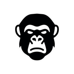 monkey icon vector illustration