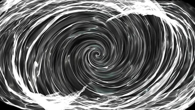 black and white swirl animation 3d trapcode mir.
