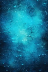 Cyan ghost web background image, in the style of cosmic graffiti