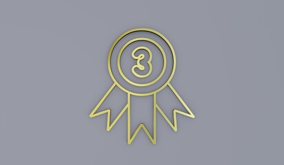 badge gold metallic education icons on gray background school logo back to school 